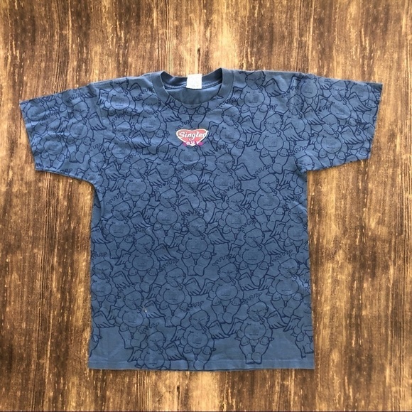 Vintage 1994 MTV Singled Out TV show Promo Tee
